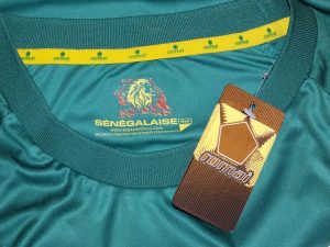 Senegal Away shirt 2017 (collar)