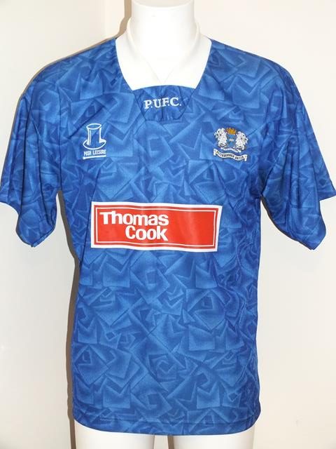 MAILLOT DE FOOTBALL L/S PETERBOROUGH UNITED # 8 2004-2005